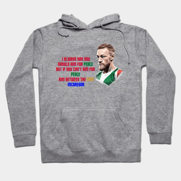 Conor Mcgregor Quotes Hoodie by Merchandise Mania